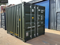 10ft Shipping Container - New Storage container Unit (RAL 6007 Green)