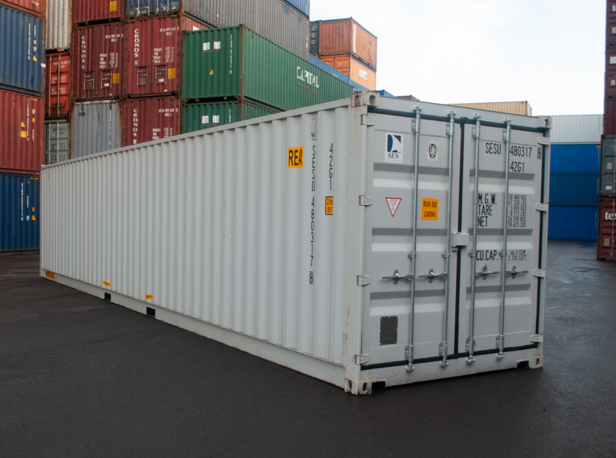 12m (40ft) Shipping Container – Used Double Door Dual-Access Storage Unit | SA Depot