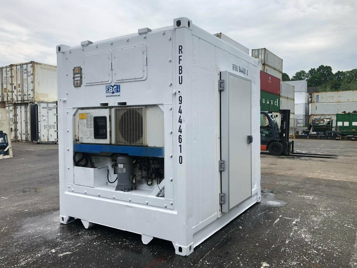 3m (10ft) High Cube Refrigerated Container - Cold Storage Unit with Carrier ML3 & Side Freezer Door | SA Depot