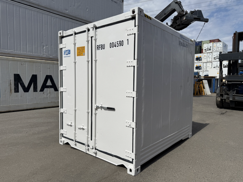 3m (10ft) High Cube Shipping Container - Insulated Storage Unit (RAL 9010/9003 Pure White) | SA Depot 0