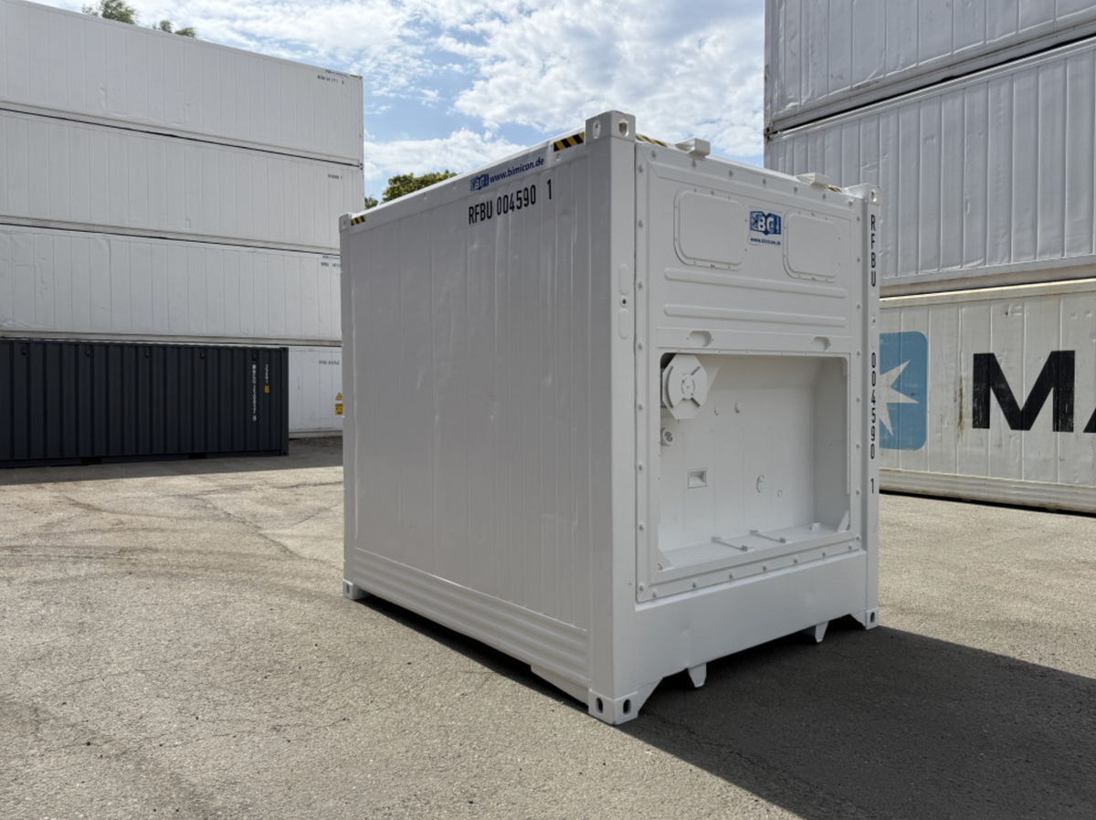 3m (10ft) High Cube Shipping Container - Insulated Storage Unit (RAL 9010/9003 Pure White) | SA Depot 06