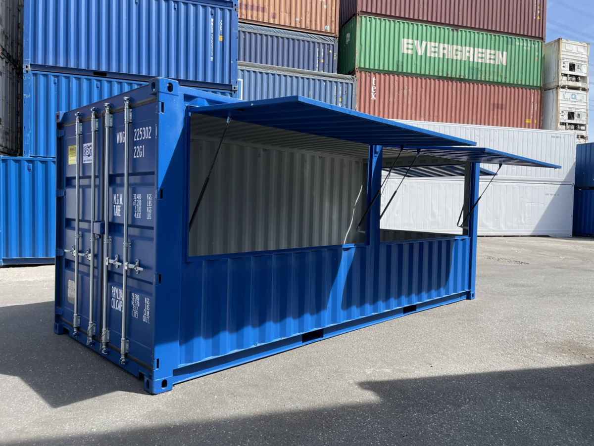 6m (20ft) Bar Shipping Container - New Event & Catering Trade Fair Unit near me