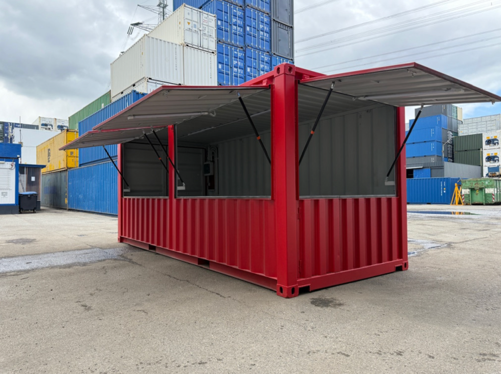 6m (20ft) Bar Shipping Container New Event & Catering Unit with Counter 