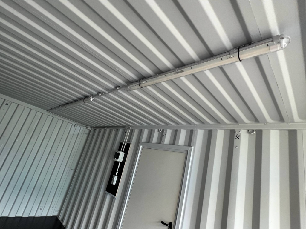 6m (20ft) Shipping Container - New One-Trip Storage Unit with Side Door & Electrical Kits for sale