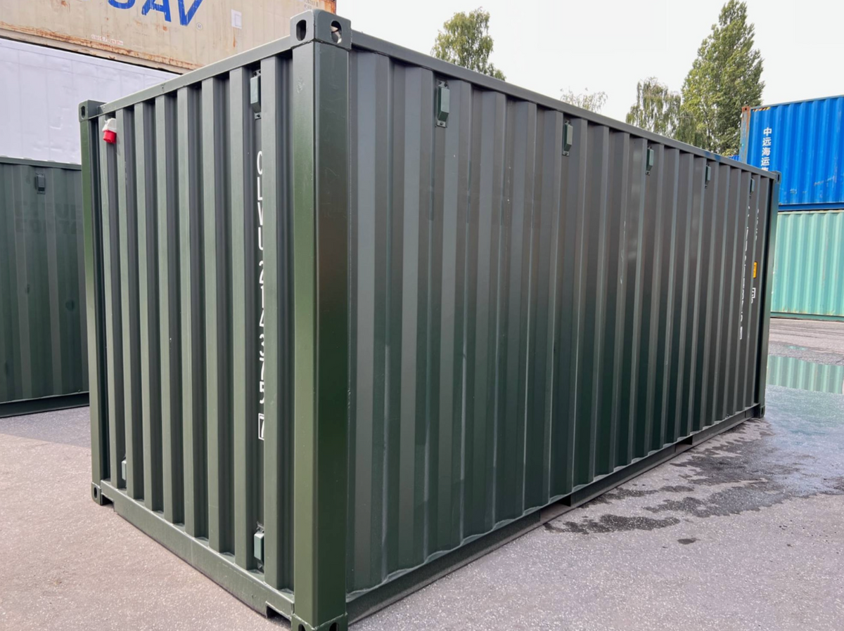 6m (20ft) Shipping Container - New One-Trip Storage Unit with Side Door & Electrical Kits suppliers 3