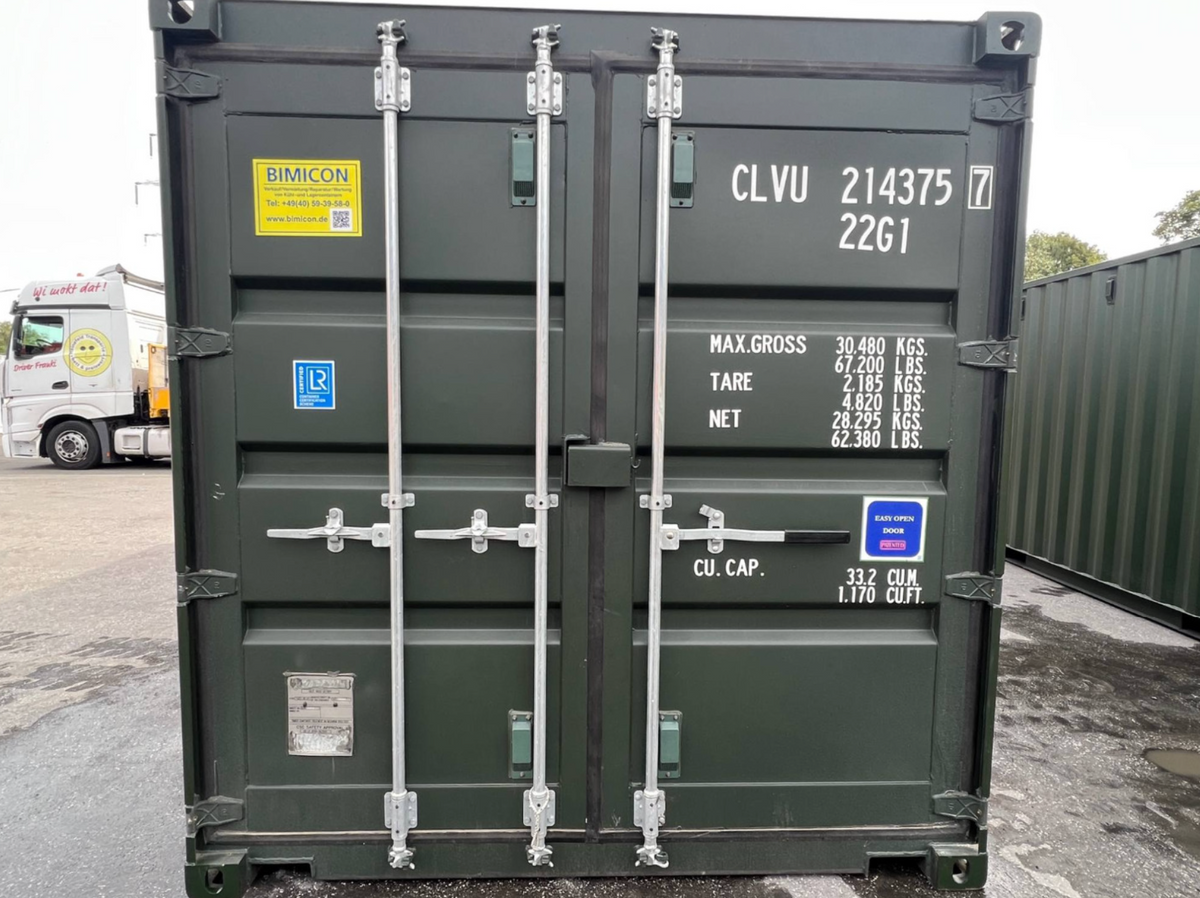 6m (20ft) Shipping Container - New One-Trip Storage Unit with Side Door & Electrical Kits suppliers 8