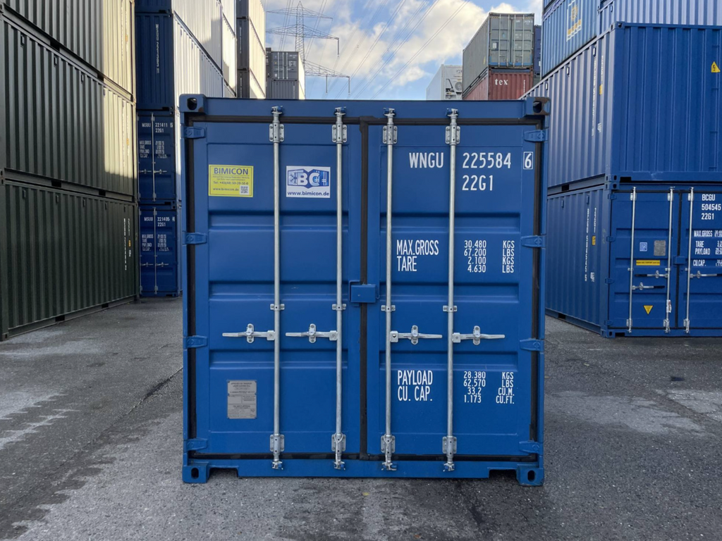 6m (20ft) Shipping Container - New One-Trip Storage Unit with Steel Floor & Light | SA 05