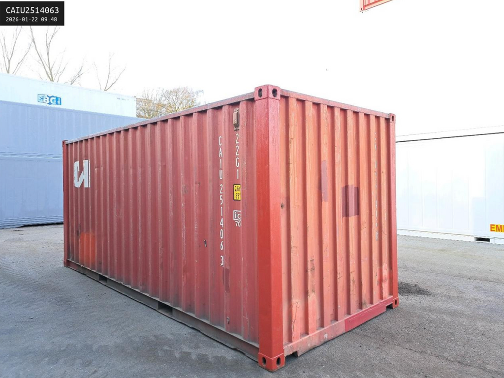 6m (20ft) Shipping Container - Storage Unit with Pre-Installed Doors supplier