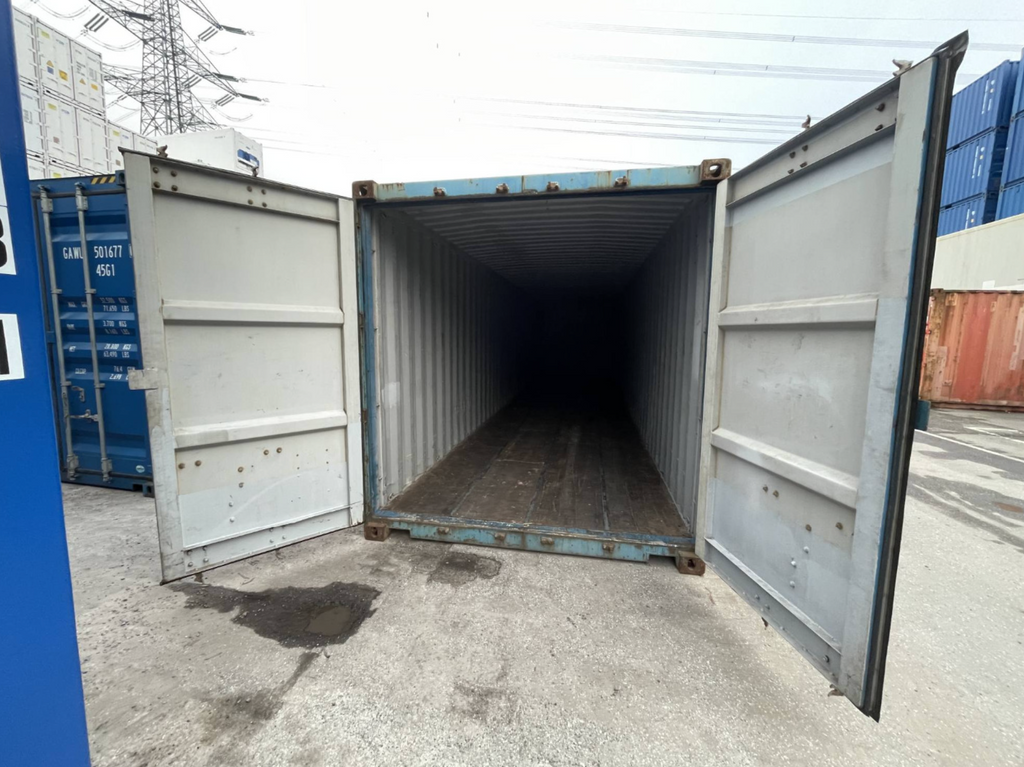 Used 12m (40ft) Shipping Container - Standard Dry Van Commercial Storage Unit | SA Depot 2