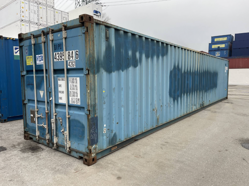 Used 12m (40ft) Shipping Container - Standard Dry Van Commercial Storage Unit | SA Depot 6